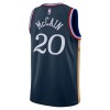 NBA Mænd Trøje Philadelphia 76ers Jared Mccain 2025-26 Nike City Edition Navy Swingman
